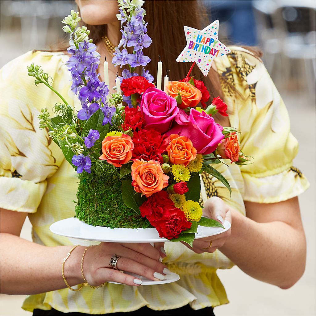Best Year Yet Floral Cake – DANI' SWEET DELIGHTS, Las Vegas NV