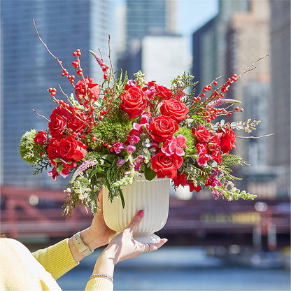 Big Red Bow Bouquet – DANI' SWEET DELIGHTS, Las Vegas NV