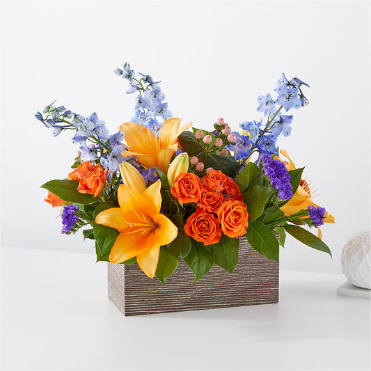 Radiant Citrus Box Bouquet – DANI' SWEET DELIGHTS, Las Vegas NV