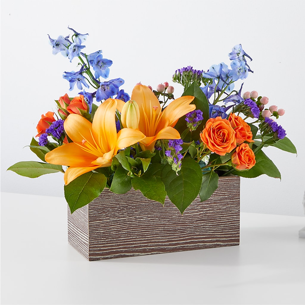 Radiant Citrus Box Bouquet – DANI' SWEET DELIGHTS, Las Vegas NV