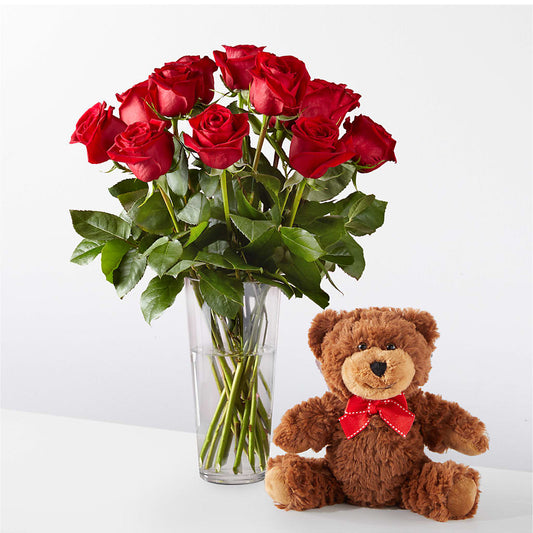 Romantic Long Stem Red Rose Bouquet Bundles – DANI' SWEET DELIGHTS, Las Vegas NV