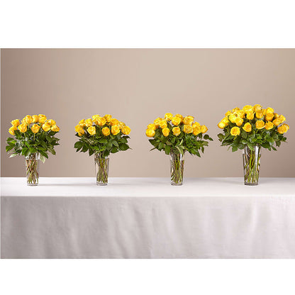 Long Stem Yellow Rose Bouquet – DANI' SWEET DELIGHTS, Las Vegas NV