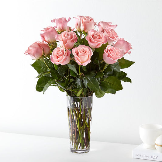 Long Stem Pink Rose Bouquet – DANI' SWEET DELIGHTS, Las Vegas NV