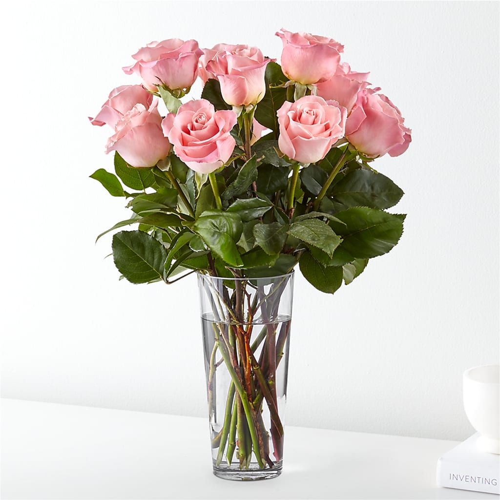 Long Stem Pink Rose Bouquet – DANI' SWEET DELIGHTS, Las Vegas NV