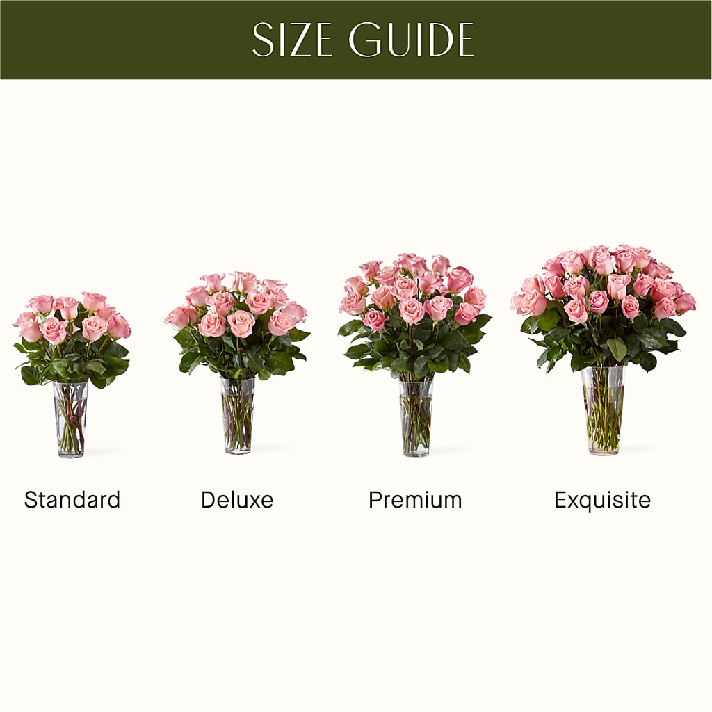 Long Stem Pink Rose Bouquet – DANI' SWEET DELIGHTS, Las Vegas NV