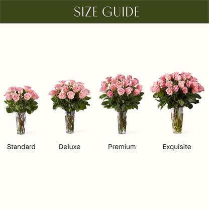 Long Stem Pink Rose Bouquet – DANI' SWEET DELIGHTS, Las Vegas NV