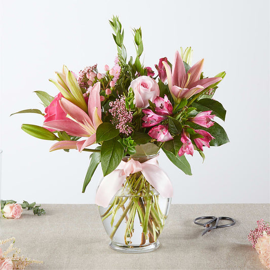 Pink Ribbon - A Florist Original – DANI' SWEET DELIGHTS, Las Vegas NV