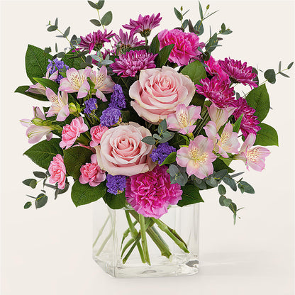 Rosy Radiance Bouquet – DANI' SWEET DELIGHTS, Las Vegas NV