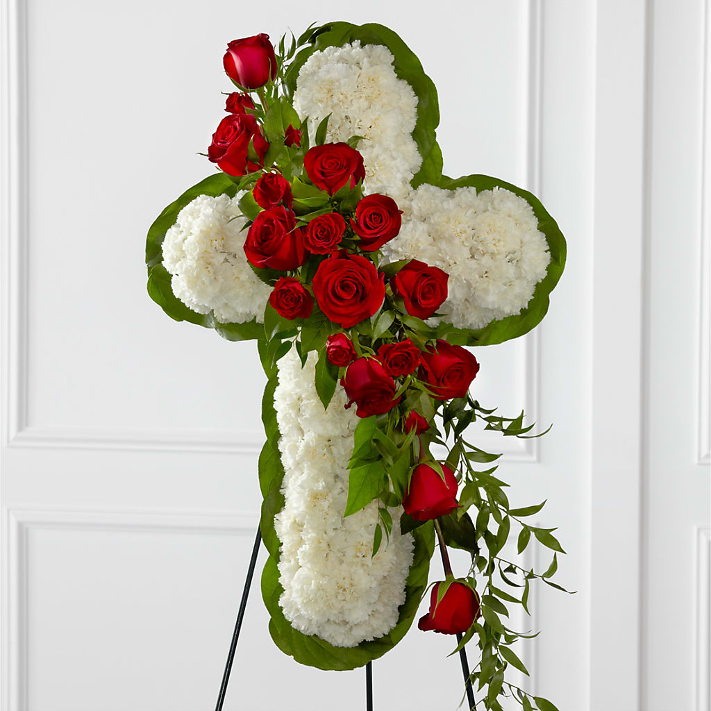 Floral Cross Easel – DANI' SWEET DELIGHTS, Las Vegas NV