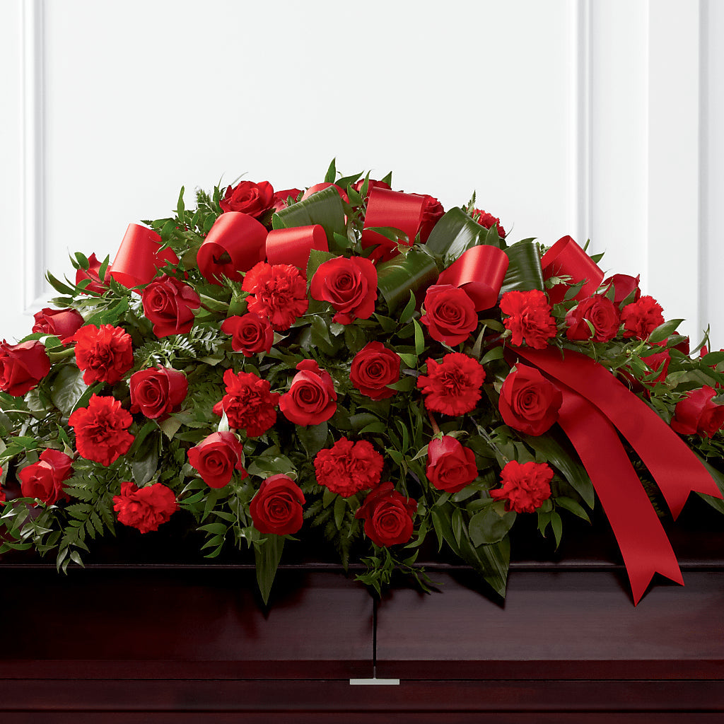 Tribute of Life Casket Spray – DANI' SWEET DELIGHTS, Las Vegas NV
