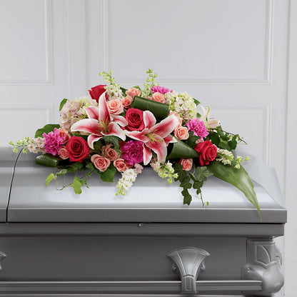 Splendid Grace Casket Spray – DANI' SWEET DELIGHTS, Las Vegas NV