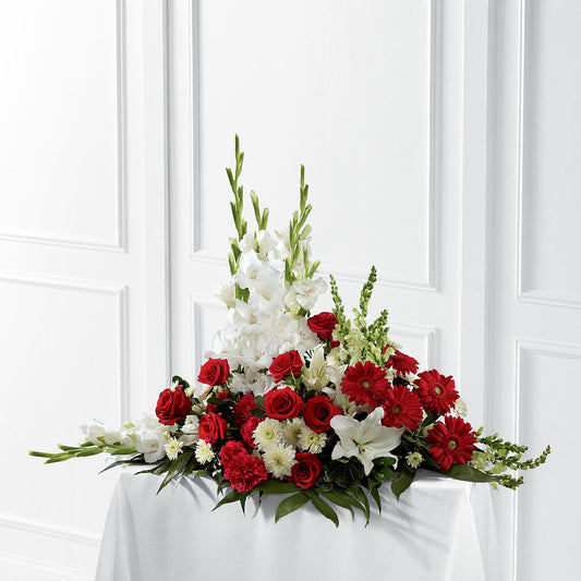 Crimson & White Arrangement – DANI' SWEET DELIGHTS, Las Vegas NV