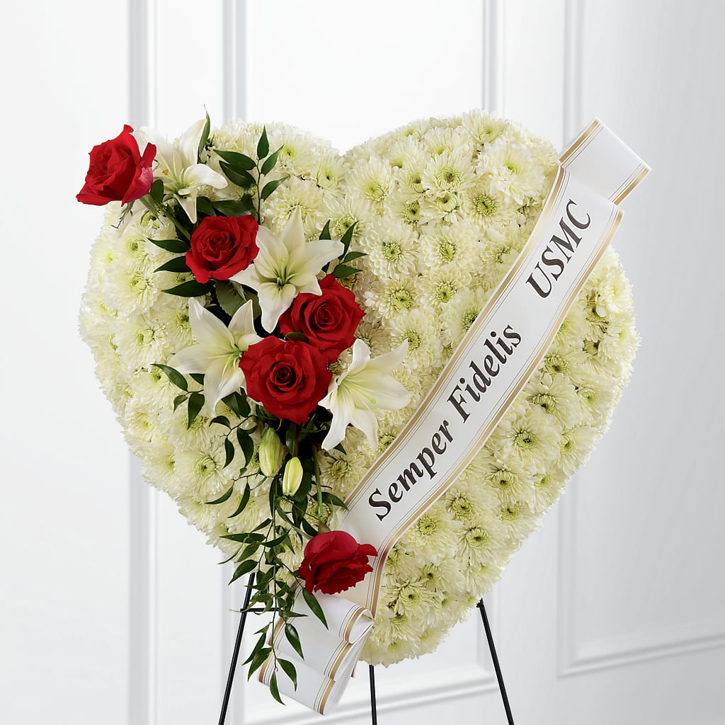 Heartfelt Hero Standing Heart – DANI' SWEET DELIGHTS, Las Vegas NV