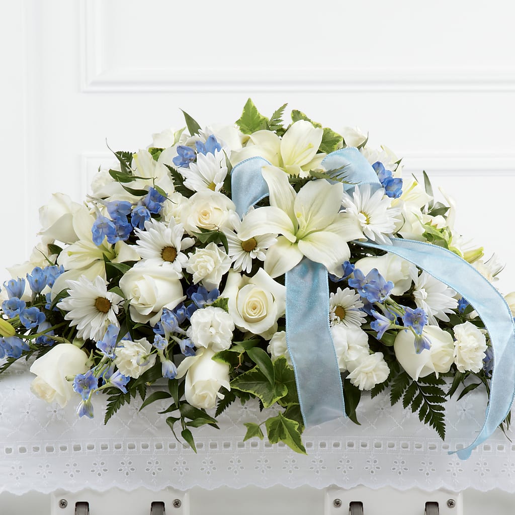 Tender Treasure Casket Spray – DANI' SWEET DELIGHTS, Las Vegas NV
