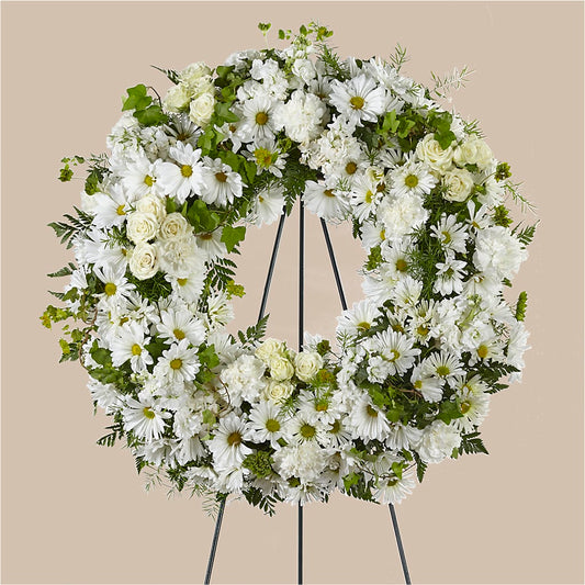 Faithful Wishes Wreath – DANI' SWEET DELIGHTS, Las Vegas NV