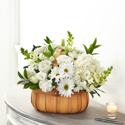 Pure Ivory Basket – DANI' SWEET DELIGHTS, Las Vegas NV