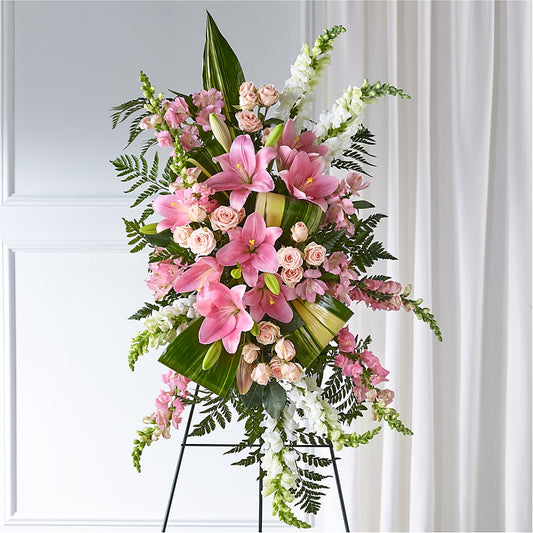 Elegant Embrace Standing Spray – DANI' SWEET DELIGHTS, Las Vegas NV