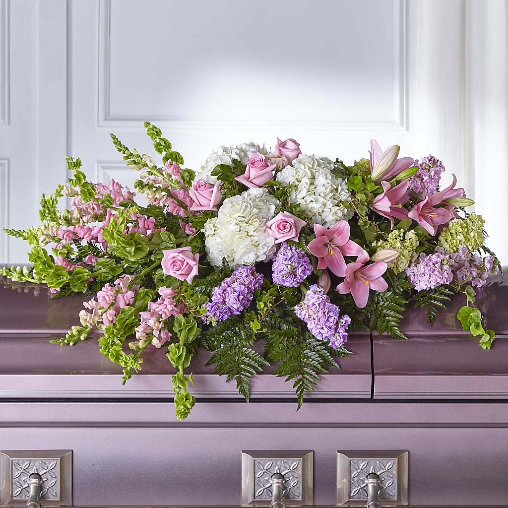 Life's Gratitude Casket Spray – DANI' SWEET DELIGHTS, Las Vegas NV