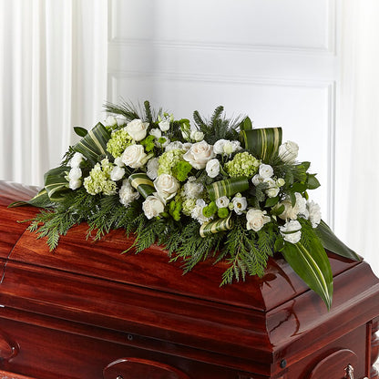 Hopeful Gesture Casket Spray – DANI' SWEET DELIGHTS, Las Vegas NV