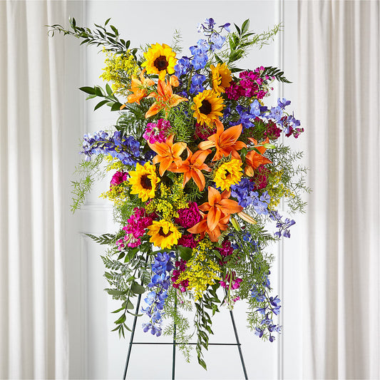 Sunlit Memories Standing Spray (Standard) – DANI' SWEET DELIGHTS, Las Vegas NV