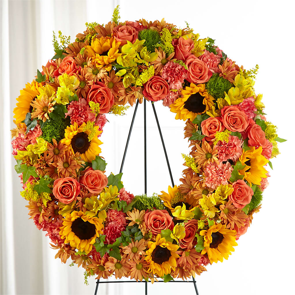Autumnal Memories Wreath (Standard) – DANI' SWEET DELIGHTS, Las Vegas NV