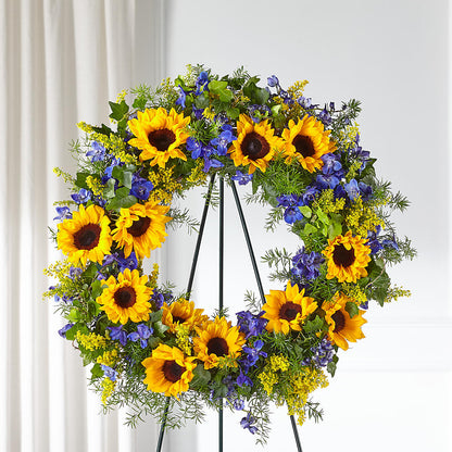 Bright Rays Wreath – DANI' SWEET DELIGHTS, Las Vegas NV