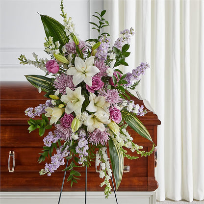 Grateful Hearts Standing Spray – DANI' SWEET DELIGHTS, Las Vegas NV