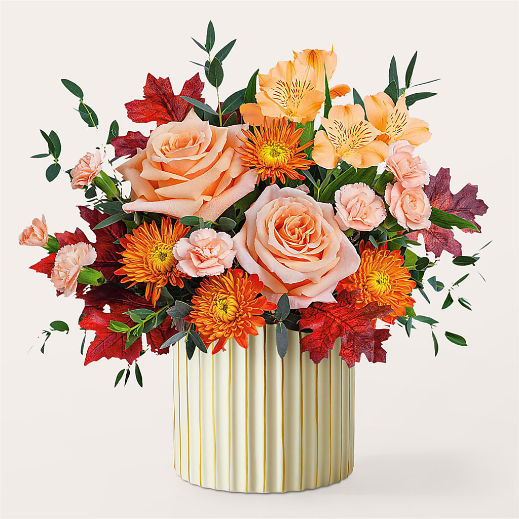 Spiced Latte Bouquet with Ivory Vase – DANI' SWEET DELIGHTS, Las Vegas NV