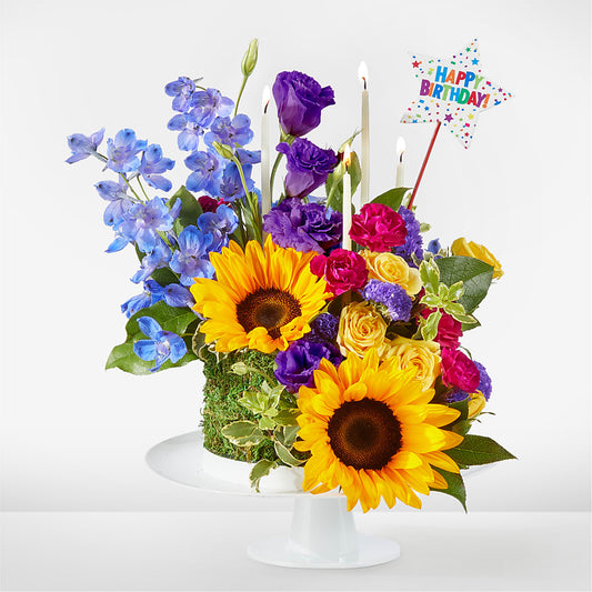 Star of the Day Floral Cake – DANI' SWEET DELIGHTS, Las Vegas NV