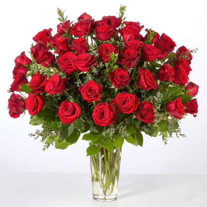 Forever Yours Fifty Stem Red Rose Bouquet – DANI' SWEET DELIGHTS, Las Vegas NV