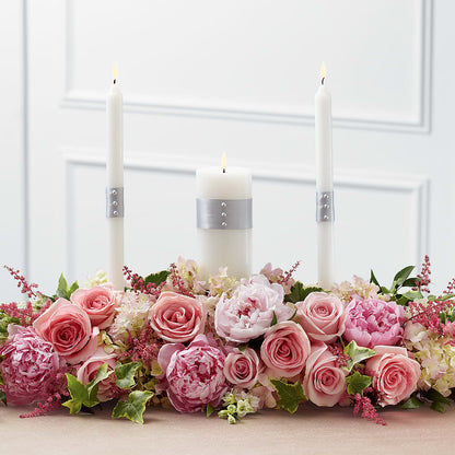 Worldwide Romance Unity Candle Arrangement – DANI' SWEET DELIGHTS, Las Vegas NV