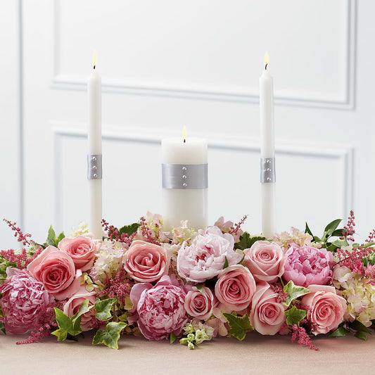 Worldwide Romance Unity Candle Arrangement – DANI' SWEET DELIGHTS, Las Vegas NV