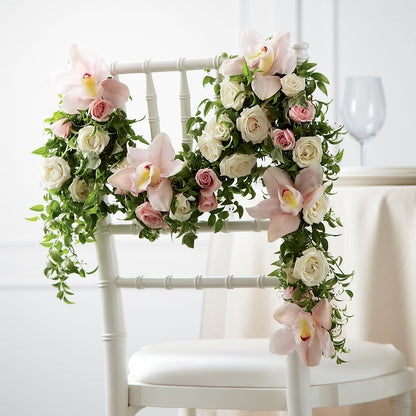 Orchid Rose Chair Décor – DANI' SWEET DELIGHTS, Las Vegas NV