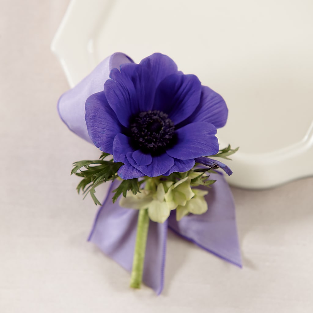 Purple Passion Boutonniere – DANI' SWEET DELIGHTS, Las Vegas NV