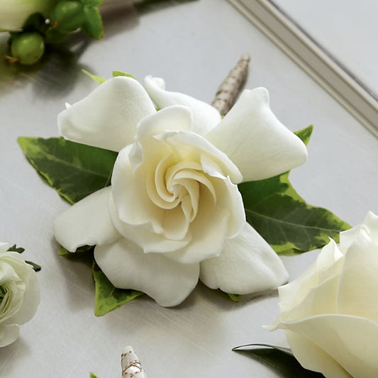 Gardenia Boutonniere – DANI' SWEET DELIGHTS, Las Vegas NV