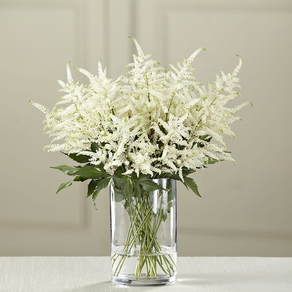 White Astilbe Bouquet – DANI' SWEET DELIGHTS, Las Vegas NV