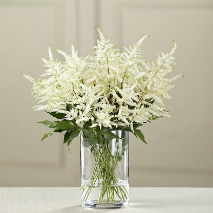 White Astilbe Bouquet – DANI' SWEET DELIGHTS, Las Vegas NV