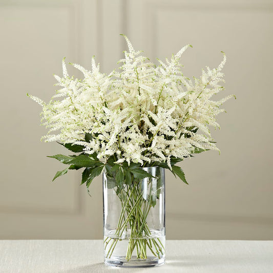 White Astilbe Bouquet – DANI' SWEET DELIGHTS, Las Vegas NV
