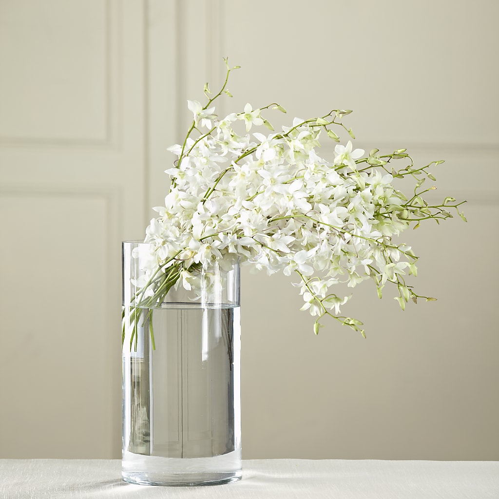 White Dendrobium Bouquet – DANI' SWEET DELIGHTS, Las Vegas NV